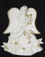 HARP ANGEL ORNAMENT